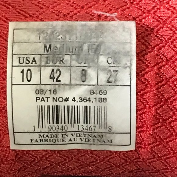 Brooks Adrenaline GTS 17 Men's Size 10 Orange Silver Black Running Shoes 225712 - Picture 7 of 8